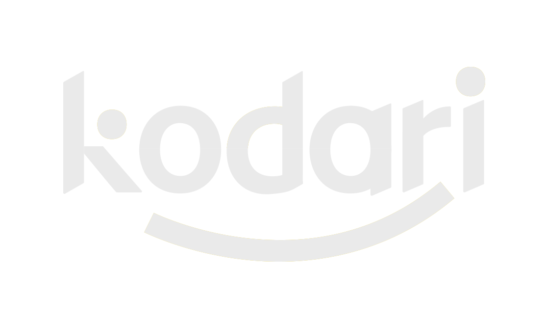 Kodari Logo White